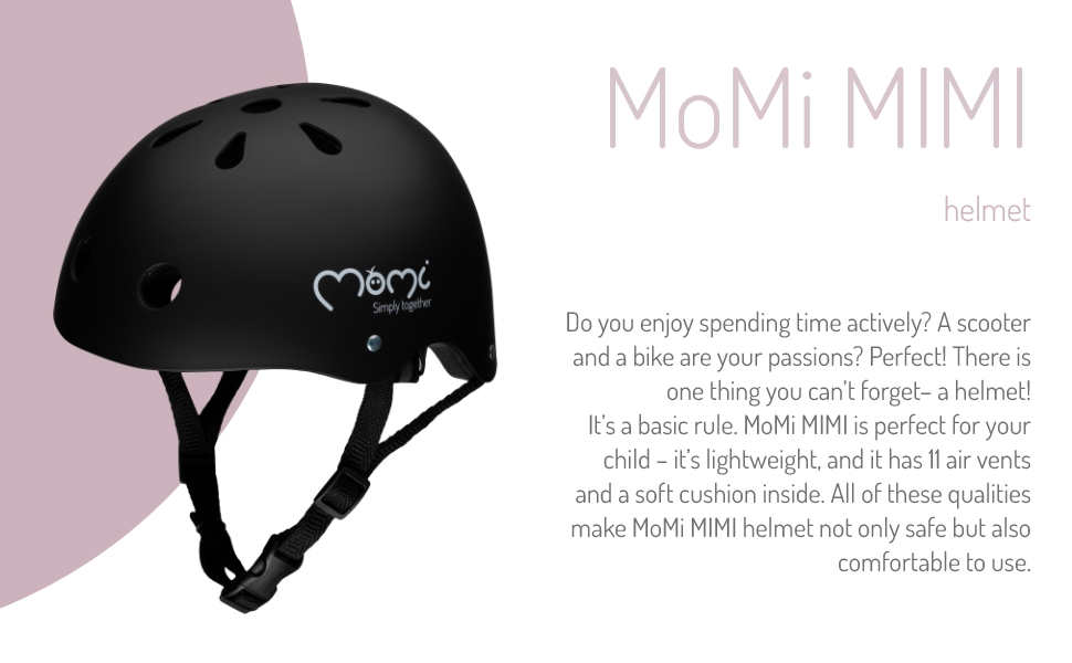 【mimimi】 MoMi MIMI helmet grey matte